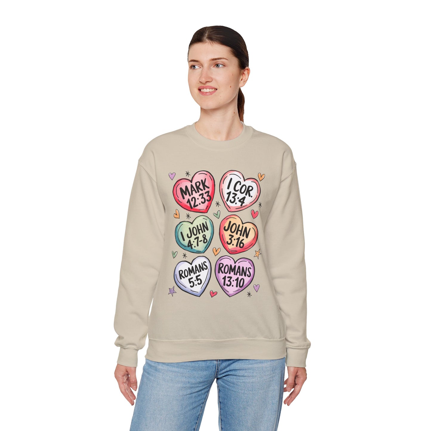 Religious Valentine Sweatshirt - Crewneck