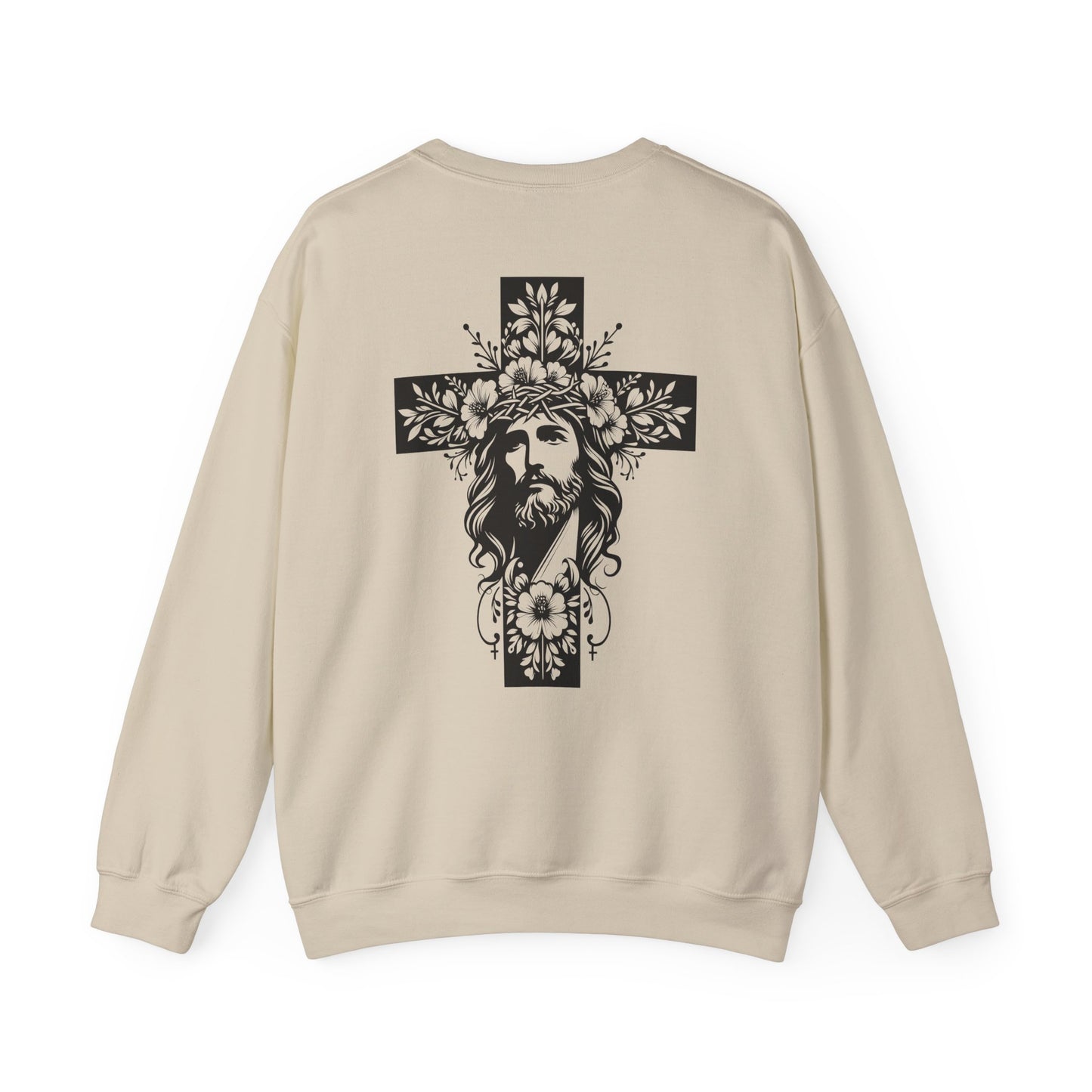 Floral Cross Sweatshirt