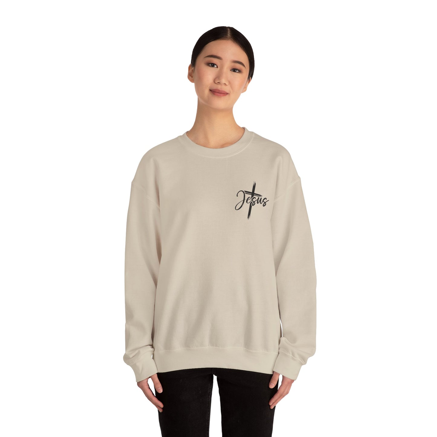 Floral Cross Sweatshirt