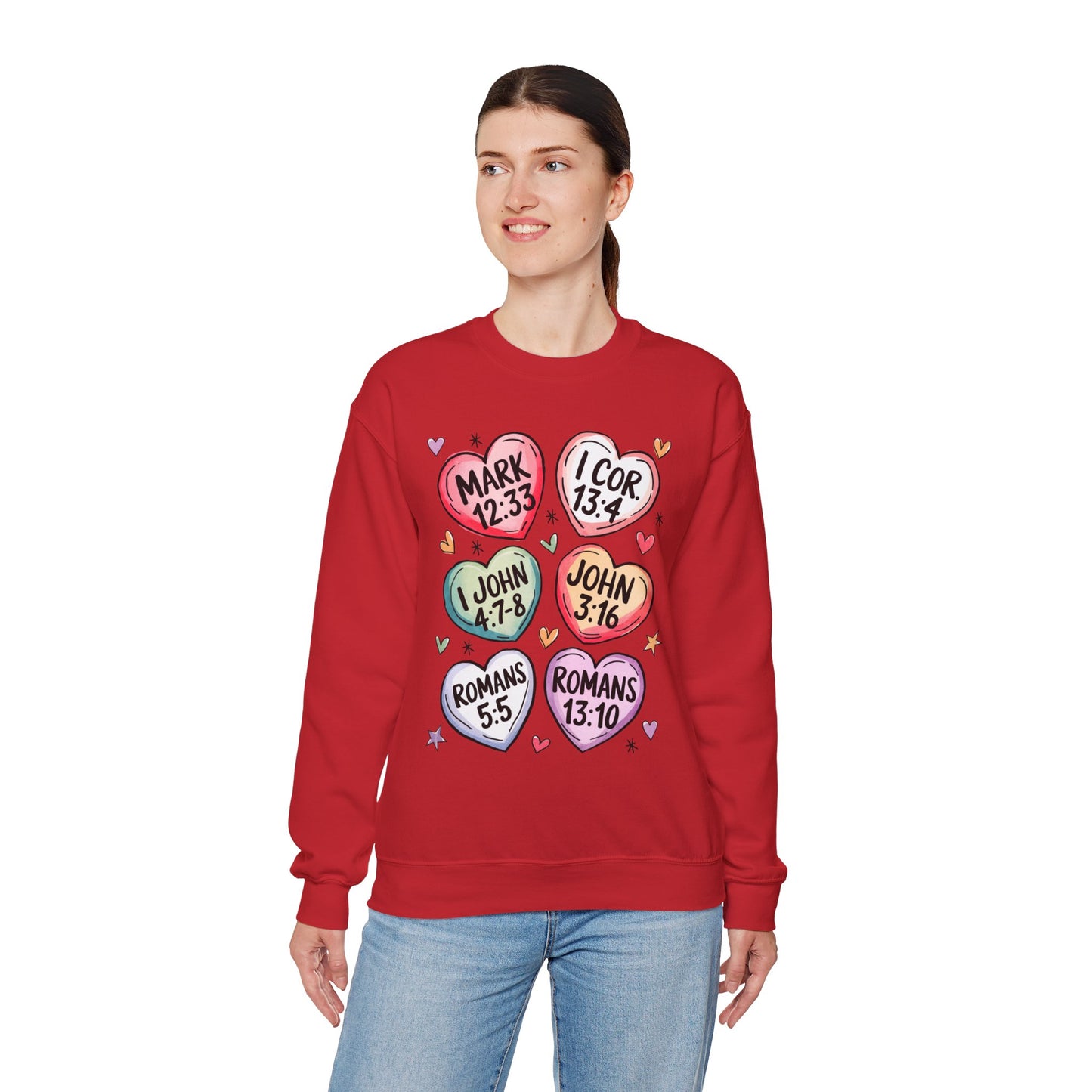 Religious Valentine Sweatshirt - Crewneck