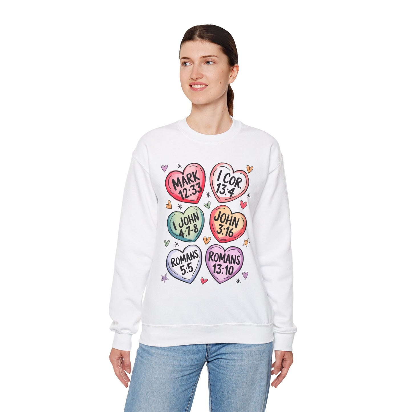 Religious Valentine Sweatshirt - Crewneck