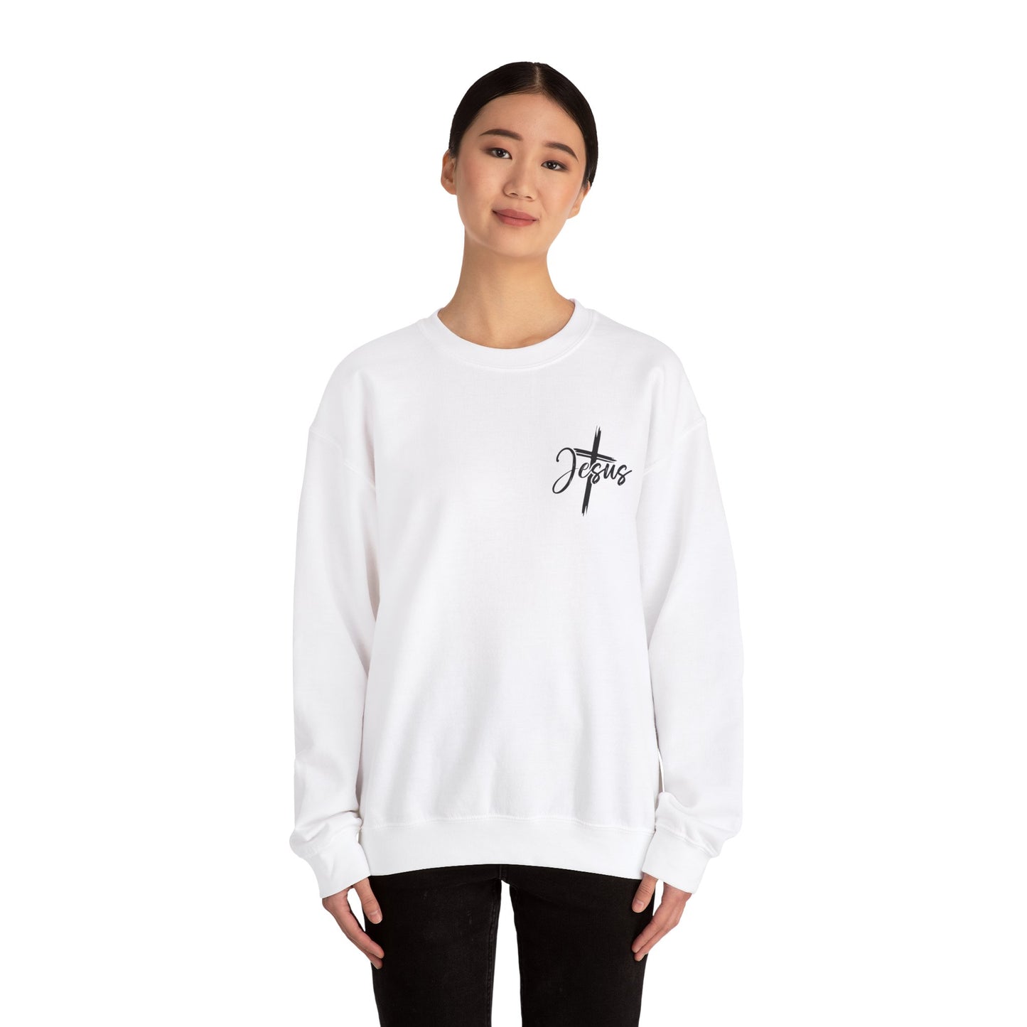 Floral Cross Sweatshirt