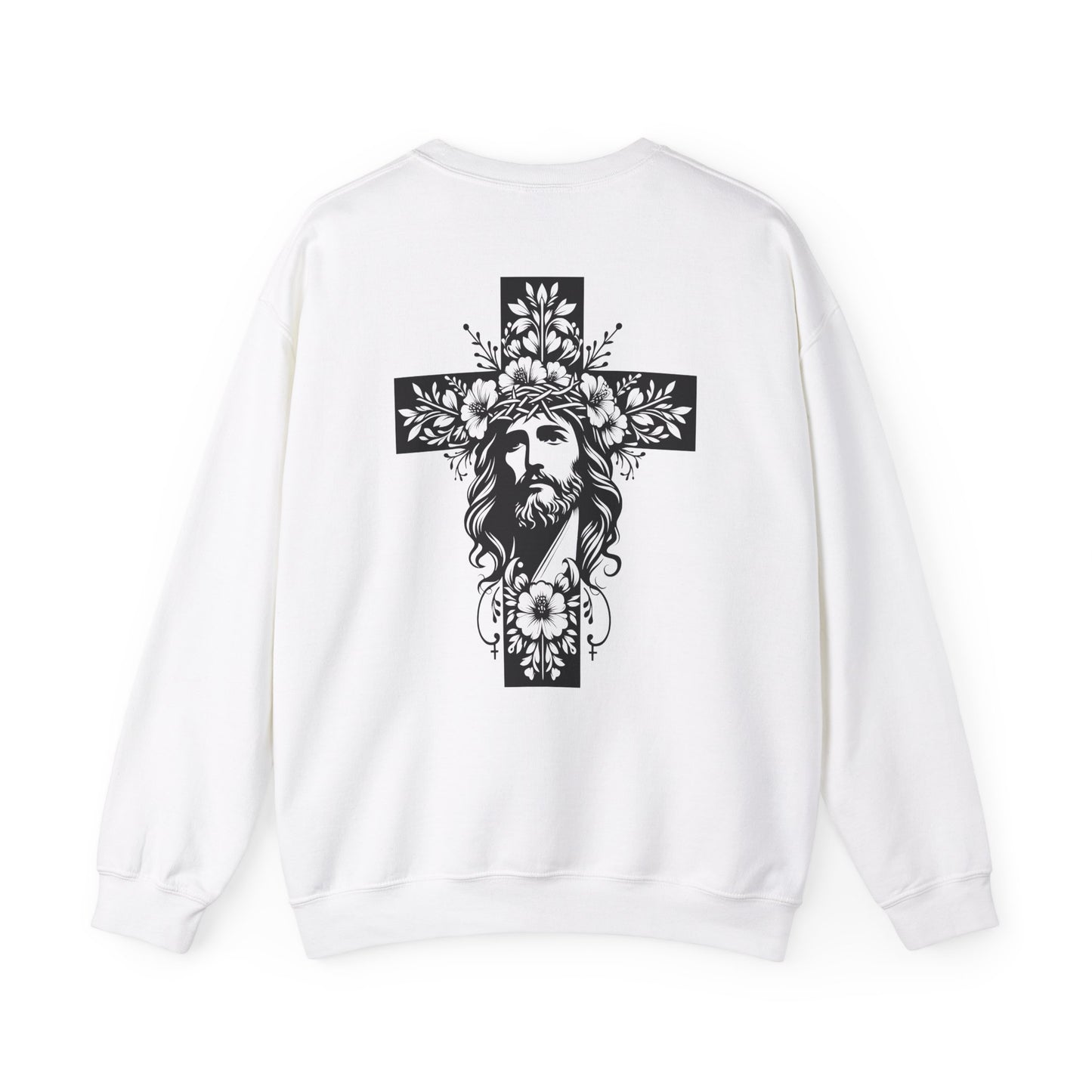 Floral Cross Sweatshirt